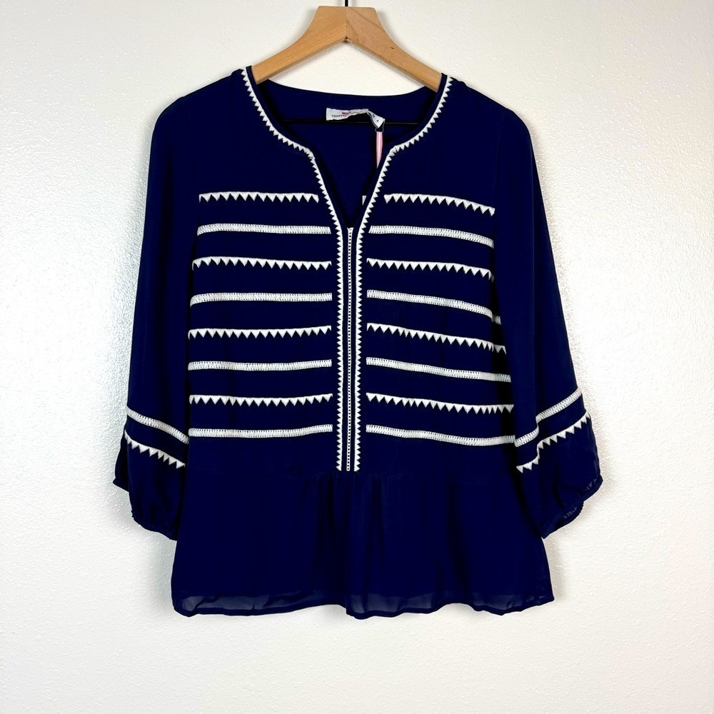 Nwt Vineyard Vines Silk Top